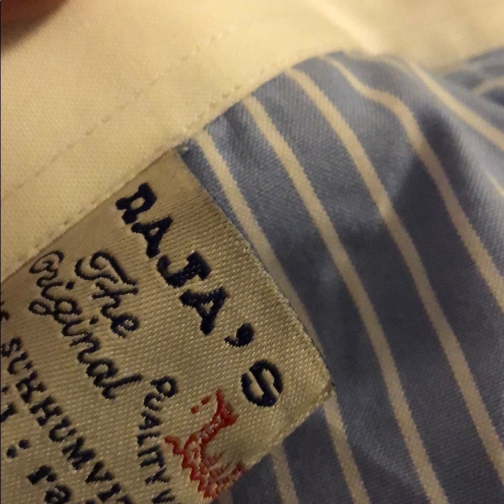 Striped long sleeve button-up